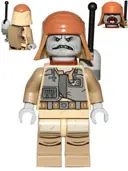 Minifigurka: SW0798:  Pao - without Sticker on Backpack