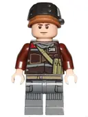 Minifigurka: SW0805:  Rebel Trooper - Light Nougat Head, Helmet with Pearl Dark Gray Band (Private Calfor)