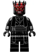 Minifigurka: SW0808:  Darth Maul - Horns, Printed Legs, Open Mouth
