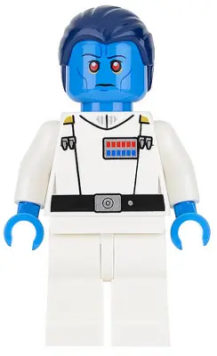 SW0811:  Grand Admiral Thrawn - Dark Azure Skin