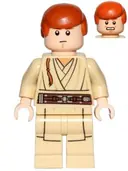 Minifigurka: SW0812:  Obi-Wan Kenobi (Young, Printed Legs, without Cape)
