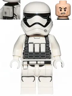 SW0842:  First Order Heavy Assault Stormtrooper (Rounded Mouth Pattern) - Backpack