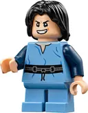 Minifigurka: SW0844:  Boba Fett, Young - Medium Blue Shirt, Light Nougat Head