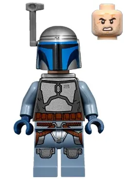 SW0845:  Jango Fett - Light Nougat Head, Angry