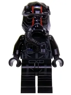 SW0860:  First Order TIE Fighter Pilot - Two Red Stripes on Helmet