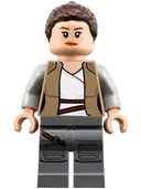 Minifigurka: SW0888:  Rey - Dark Tan Jacket