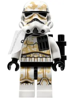 SW0894:  Sandtrooper (Sergeant) - White Pauldron, Ammo Pouch, Dirt Stains, Survival Backpack