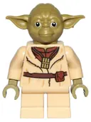 Minifigurka: SW0906:  Yoda - Olive Green, Belt