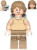 Minifigurka: SW0907:  Luke Skywalker (Dagobah, Tan Tank Top, Backpack)