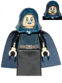 Minifigurka: SW0909:  Barriss Offee - Dark Blue Cape and Hood, Black Skirt