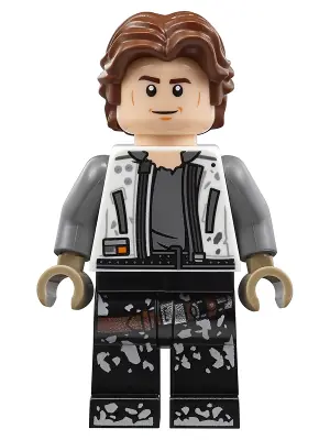 SW0915:  Han Solo, White Jacket, Black Legs with Dirt Stains