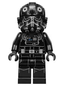 Minifigurka: SW0926:  Imperial TIE Fighter Pilot - Light Nougat Head, Scowl, White Insignia on Helmet