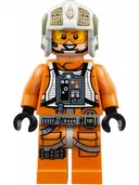 Minifigurka: SW0932:  Rebel Pilot Y-wing (Jon 'Dutch' Vander, Gold Leader) - Printed Legs, Headset