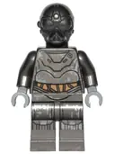 Minifigurka: SW0938:  RA-7 Protocol Droid (Pearl Dark Gray)