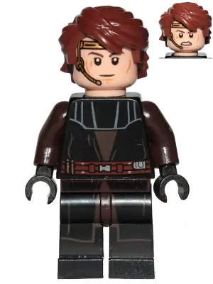 SW0939:  Anakin Skywalker (Black Legs, Headset)