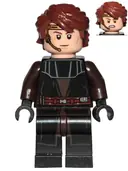 Minifigurka: SW0939:  Anakin Skywalker (Black Legs, Headset)