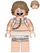Minifigurka: SW0957:  Luke Skywalker (Bacta Tank Outfit, Dark Tan Hair)