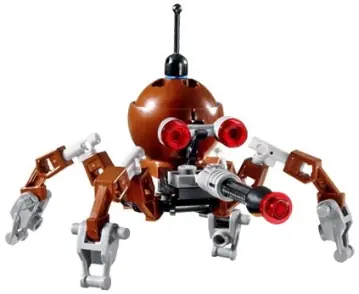 SW0964:  Dwarf Spider Droid - Reddish Brown Dome