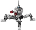 Minifigurka: SW0965:  Dwarf Spider Droid - Dark Bluish Gray Dome, Dark Bluish Gray Cone 1 x 1