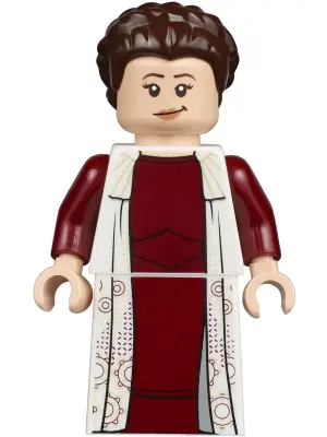 SW0972:  Princess Leia - Bespin Outfit, Short Braided Hair, Printed Skirt