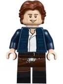 Minifigurka: SW0976:  Han Solo - Dual Molded Legs