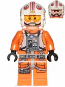 Minifigurka: SW0991:  Luke Skywalker (Pilot, Printed Legs, Visor Up / Down)