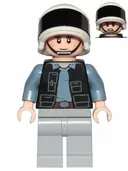 Minifigurka: SW0995:  Rebel Fleet Trooper - Male, Vest with Pockets, Light Nougat Neck