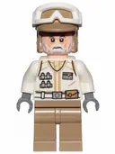 Minifigurka: SW1014:  Hoth Rebel Trooper White Uniform, Dark Tan Legs (White Beard)