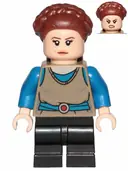 Minifigurka: SW1023:  Padmé Naberrie (Amidala) - Light Nougat Head, Medium Legs
