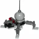 Minifigurka: SW1030:  Dwarf Spider Droid - Light Bluish Gray Dome, Mini Blaster / Shooter