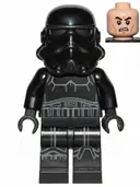 Minifigurka: SW1031:  Imperial Shadow Trooper - Male, Dual Molded Helmet, Light Nougat Head, Scowl
