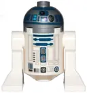 Minifigurka: SW1085:  Astromech Droid, R2-D2 - Flat Silver Head, Dark Pink Dots and Large Receptor
