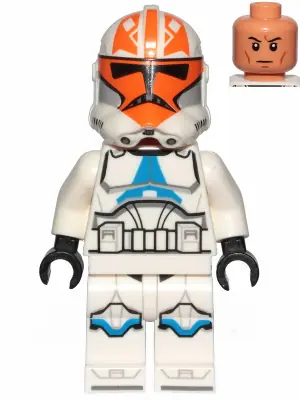 SW1097:  Clone Trooper, 501st Legion, 332nd Company (Phase 2) - Togruta Helmet Markings