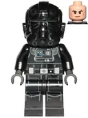 Minifigurka: SW1138:  Imperial TIE Fighter Pilot - Light Nougat Head, Frown