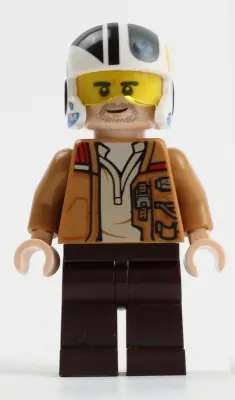SW1145:  Poe Dameron (Medium Nougat Jacket, Helmet)