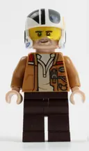 Minifigurka: SW1145:  Poe Dameron (Medium Nougat Jacket, Helmet)