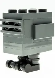 SW1153:  Gonk Droid (GNK Power Droid), Experimental Unit Clone Force 99 - Dark Bluish Gray, Black Feet (Gonky)