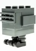 Minifigurka: SW1153:  Gonk Droid (GNK Power Droid), Experimental Unit Clone Force 99 - Dark Bluish Gray, Black Feet (Gonky)