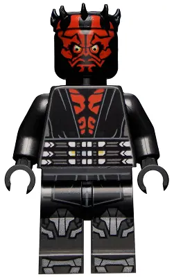SW1155:  Darth Maul - Printed Legs with Silver Armor