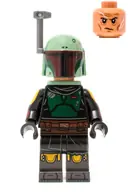 Minifigurka: SW1158:  Boba Fett - Repainted Beskar Armor, Jet Pack, Rangefinder