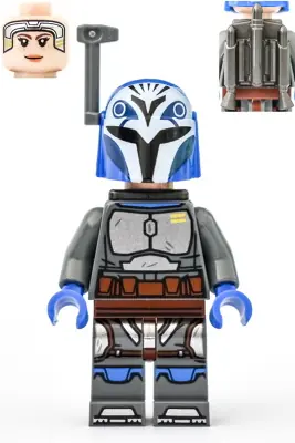 SW1163:  Bo-Katan Kryze - Plain Arms, Jet Pack, Helmet