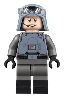 SW1175:  General Maximillian Veers - Chest Armor, Sand Blue Helmet with Goggles Pattern, Dual Molded Legs