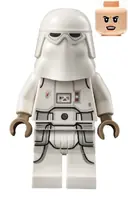 Minifigurka: SW1178:  Snowtrooper - Female, Printed Legs, Dark Tan Hands, Light Nougat Head, Angry Smile