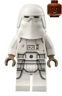 Minifigurka: SW1180:  Snowtrooper - Female, Printed Legs, Dark Tan Hands, Reddish Brown Head, Open Mouth Smirk