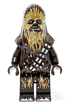SW1184:  Chewbacca - Dark Brown, Medium Nougat Fur, Snow Spots