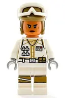 Minifigurka: SW1188:  Hoth Rebel Trooper White Uniform, Dark Tan Helmet, Female