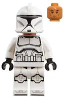 Minifigurka: SW1189:  Clone Trooper (Phase 1) - Nougat Head, Printed Legs and Boots
