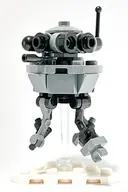 Minifigurka: SW1190:  Imperial Probe Droid - Black and Dark Bluish Gray Body, White Plate Stand