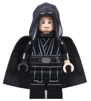 SW1191:  Luke Skywalker, Jedi Master (Black Hood and Cape)