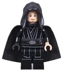 Minifigurka: SW1191:  Luke Skywalker, Jedi Master (Black Hood and Cape)